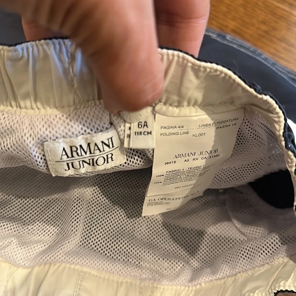 Armani‎ Boys Swim Trunks Size 6A